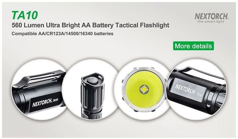 Nextorch Latarka TA10 560 Lumens LED