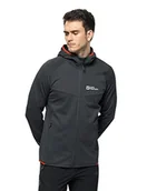 Kurtki męskie - Jack Wolfskin Męska kurtka Hydro Grid Phantom, L - miniaturka - grafika 1