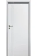 Drzwi wewnętrzne - Pol-Skone Dzwi Wewnętrzne Pełne Etiuda B1 Biały - miniaturka - grafika 1