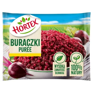 Hortex - Buraczki purée - Mrożonki warzywne i owocowe - miniaturka - grafika 1