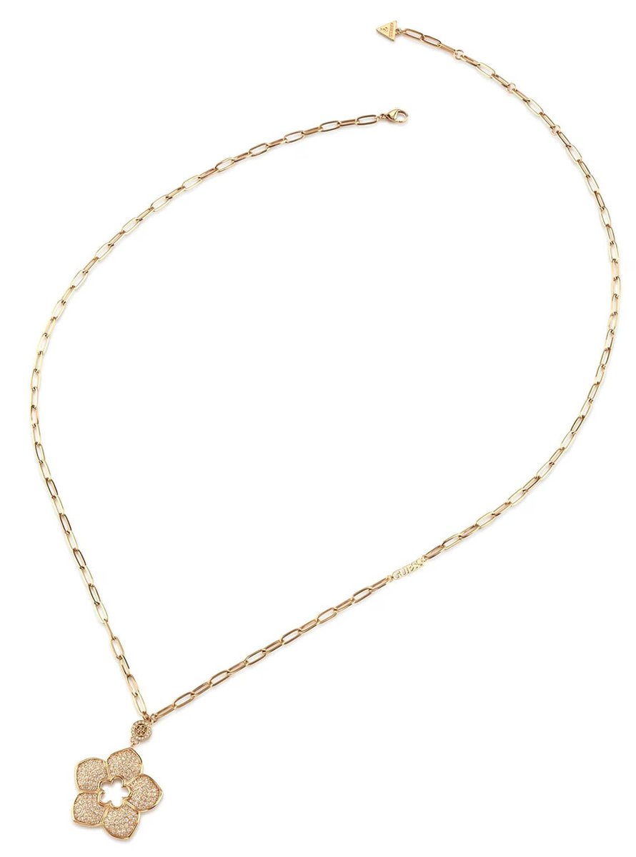 Naszyjnik Guess Shining Winter JUBN04463JWYGT/U kwiat
