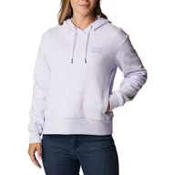 Bluzy sportowe damskie - Damska Bluza COLUMBIA COLUMBIA LODGE HOODIE 2013101568 – Fioletowy - miniaturka - grafika 1