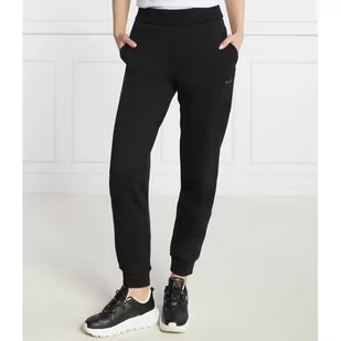 Armani Exchange Spodnie dresowe | Regular Fit - Dresy damskie - miniaturka - grafika 1
