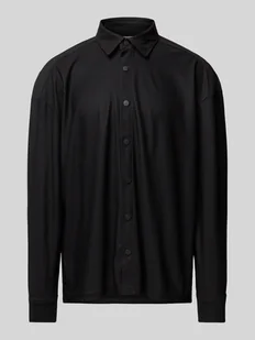 Kurtka koszulowa o kroju relaxed fit z plisami model ‘KARI’ - Koszule męskie - miniaturka - grafika 1