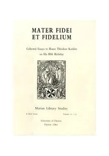 Mater fidei et fidelium - Felietony i reportaże - miniaturka - grafika 1
