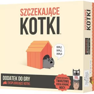 Eksplodujące kotki: Szczekające Kotki - Gry planszowe - miniaturka - grafika 1