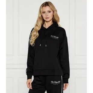 Karl Lagerfeld Bluza Hotel Oversize fit - Bluzy damskie - miniaturka - grafika 1