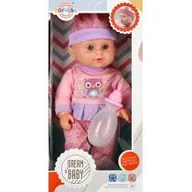 Lalki dla dziewczynek - Lalka Bobas 30 cm z akcesoriami MEGA CEATIVE 524015 Mega Creative - miniaturka - grafika 1
