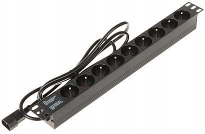 LISTWA ZASILAJĄCA PD-9/R-IEC 1.8m