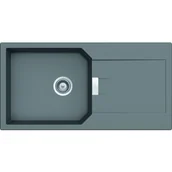 Zlewozmywaki - Schock  Manhattan D-100L croma - miniaturka - grafika 1