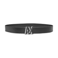 Paski - Armani Exchange Skórzany pasek - miniaturka - grafika 1