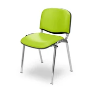 Meble i wyposażenie gabinetów medycznych - Krzesło pacjenta do poczekalni Limonkowy 20 - miniaturka - grafika 1