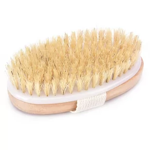 Naturalna Szczotka Do Masażu Ciała Na Sucho 11x6cm - Szczotki do masażu - miniaturka - grafika 1
