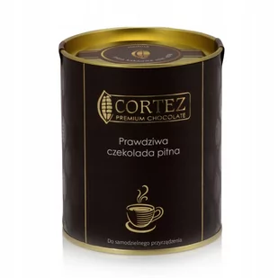Cortez Prawdziwa Czekolada pitna ciemna 200g - Zdrowa żywność - miniaturka - grafika 1