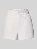 Spodenki damskie - Szorty jeansowe o kroju relaxed fit z czystej bawełny - miniaturka - grafika 1