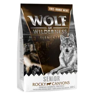 Sucha karma dla psów - Wolf of Wilderness Senior "Rocky Canyons", wołowina z wolnego wybiegu - bez zbóż - 300 g - miniaturka - grafika 1