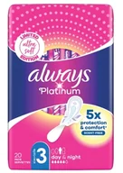 Podpaski - Always Platinum Podpaski Day & Night, 20 szt. - miniaturka - grafika 1