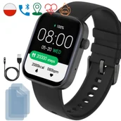 Smartwatch - Rubicon Star Czarny - miniaturka - grafika 1