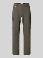 Spodnie męskie - Spodnie o kroju skinny fit z aplikacją model ‘BJORN’ - miniaturka - grafika 1