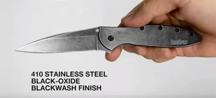 Nóż składany Kershaw Leek 1660BLKW - Noże - miniaturka - grafika 4