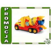 Samochody i pojazdy dla dzieci - Betoniarka krótka Super Truck 58 cm pudełko Wader - miniaturka - grafika 1
