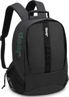 Plecaki - Plecak miejski Delsey x Jeep Czarny J02745600-00 - miniaturka - grafika 1