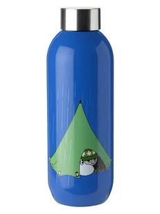 Stelton Butelka termiczna "Keep Cool" w kolorze niebieskim - 750 ml - Sztućce dla dzieci - miniaturka - grafika 1
