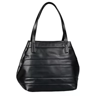 Torebki damskie - TOM TAILOR Damska torba Miri Quilted Zip shopper XL, L, czarny - l - miniaturka - grafika 1