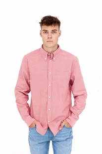 WRANGLER LS 1PKT SHIRT RED W59146O47 m - Koszule męskie - miniaturka - grafika 1