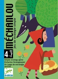 Djeco Czerwony Kapturek Gra Karciana - Gry karciane - miniaturka - grafika 1