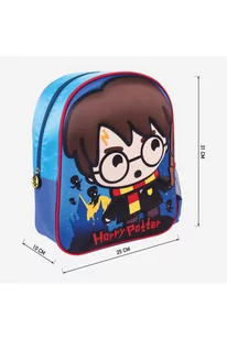 Plecak dziecięcy 3D Harry Potter z bidonem - Plecaki szkolne i tornistry - miniaturka - grafika 3