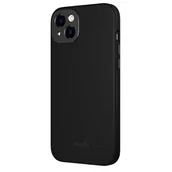 Etui i futerały do telefonów - Moshi Etui Napa Slim MagSafe do iPhone 14 Plus czarne - miniaturka - grafika 1