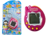 Zabawki interaktywne dla dzieci - ﻿Gra Elektroniczne Zwierzątko Tamagotchi Różowe - miniaturka - grafika 1
