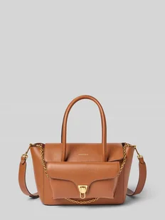 Torebka z napisem z logo model ‘DOUBLE BEAT’ - Torebki damskie - miniaturka - grafika 1