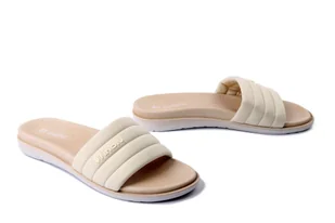 INBLU SF-03 002 beżowy, klapki damskie - Inblu - Klapki i japonki damskie - miniaturka - grafika 1