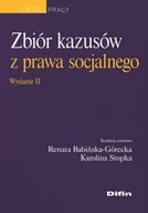 Prawo - Difin Zbiór kazusów z prawa socjalnego praca zbiorowa - miniaturka - grafika 1