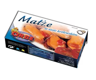 Małże w sosie królewskim 120 ml 4 szt. - Konserwy i dania rybne - miniaturka - grafika 1
