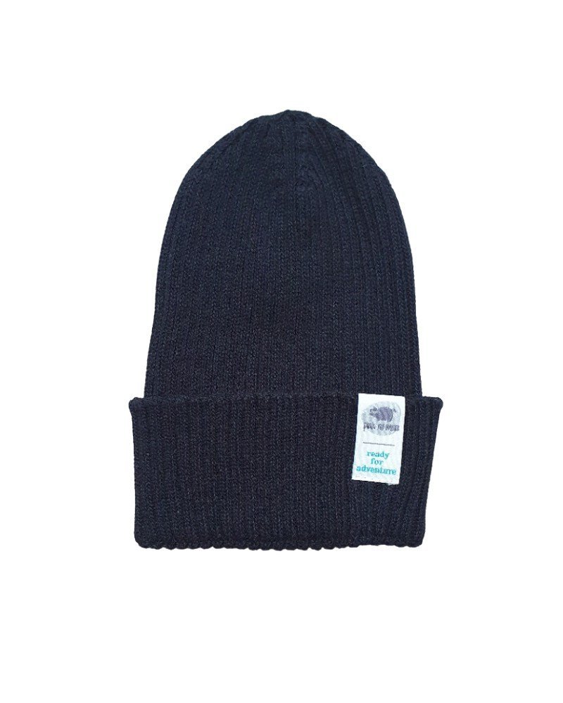 Pink no More Czapka Beanie 0-24 miesiące BLACK