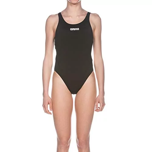 Arena Solid Swim Tech High Jednoczęściowy strój kąpielowy Kobiety,  black-white DE 34 US 30 2020 Stroje kąpielowe 2A241-55-34 - Ceny i opinie  na Skapiec.pl