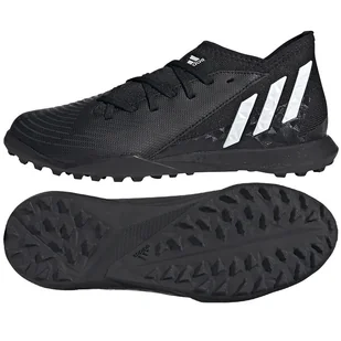 Adidas, Buty Predator Edge.3 TF J GZ2895, 38 2/3, czarny - Piłka nożna - miniaturka - grafika 1