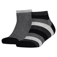 Skarpetki damskie - Tommy Hilfiger Skarpety (zestaw 2 sztuk) Dziewczęce, Czarny (200), 23-26 EU - miniaturka - grafika 1