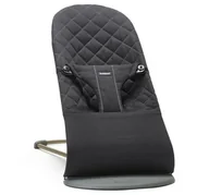 Leżaczki i huśtawki - BABYBJORN - leżaczek BLISS Woven, Czarny - miniaturka - grafika 1