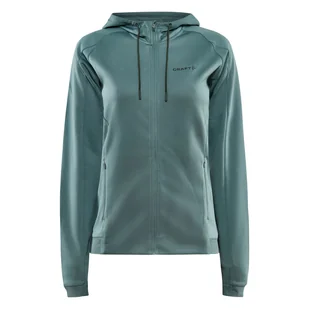 Damska Kurtka CRAFT EVOLVE HOOD JACKET W 1910158-626100 – Zielony - Kurtki damskie - miniaturka - grafika 1