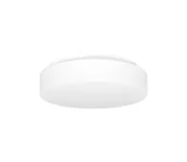 Lampy ogrodowe - Ecolite W132/B-BI - Plafon HECTOR 1xE27/60W/230V IP44 biały - miniaturka - grafika 1