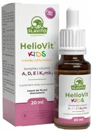Witaminy i minerały - HelioVit KIDS Kompleks Witamin ADEK (K2 MK-7) dla Dzieci o Smaku Cytrynowym Krople 20 ml Hubert Czerniak Slavito - miniaturka - grafika 1