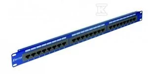 Panel 19'' 24xRJ45 Utp kat. 6 (1U) z półką, Emiter - Pozostałe akcesoria sieciowe - miniaturka - grafika 1