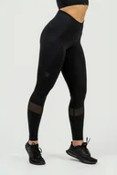 Spodnie sportowe damskie - Legginsy damskie Nebbia Intense Women's High Waist Push-Up Leggings Heart-Shaped Black L - miniaturka - grafika 1