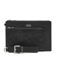 Torby męskie - Saszetka Guess PMBONG P5432 Czarny - miniaturka - grafika 1