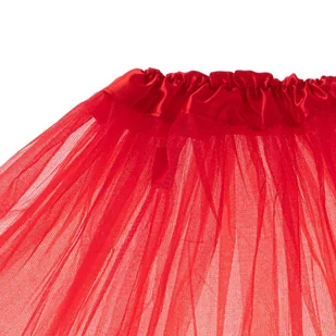 Spódniczka tiulowa tutu kostium strój czerwona - Stroje karnawałowe - miniaturka - grafika 5