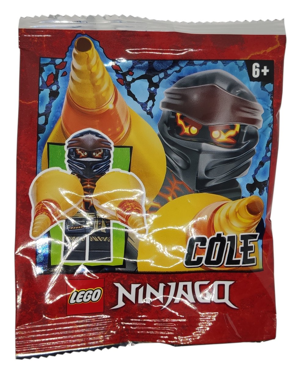 Zestaw LEGO Ninjago – Cole #8 #892071 (polybag, klocki, foilpack)